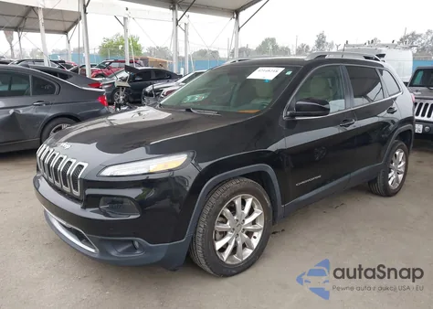 2016 Jeep Cherokee Limited z USA, uszkodzony, nr VIN 1C4PJLDB8GW249680